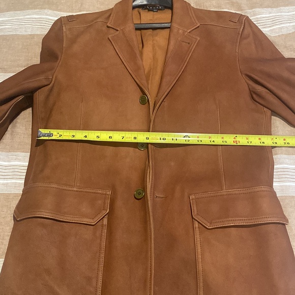Theory Dutch Leather Blazer Jacket in size medium - Picture 7 of 7